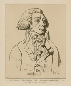 Louis-Michel le Peletier, Diputado de la Convención Nacional, 1793 de Raphael Jacquemin