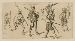 Hombres de armas, principios del siglo XVI