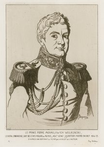 Príncipe Pierre Michailowich Wolkonski de Raphael Jacquemin