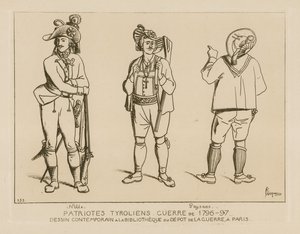 Patriotas tiroleses, Guerra de 1796-1797 de Raphael Jacquemin