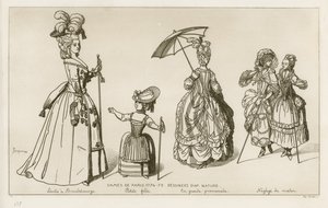 Mujeres de París, 1774-79