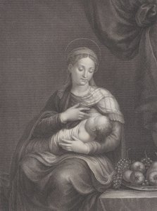 La Madonna del Latte, 1815 de Raphael Morghen