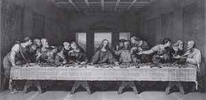 La última cena de Raphael Morghen