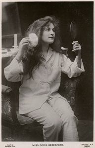 Doris Beresford, actriz británica, c. 1900s