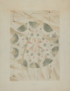 Detalle de Pared Estampada, c. 1937 de Ray Holden