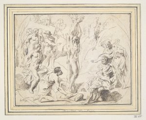 El desollamiento de Marsyas de Raymond Lafage