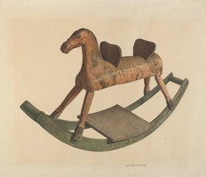 Caballo de Madera de Raymond Neumann