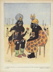 Ilustración para Le Rire (litografía en color)