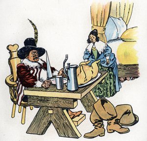 "Le Petit Poucet" ilustración para los Cuentos de hadas de Charles Perrault (ilustración) hacia 1920