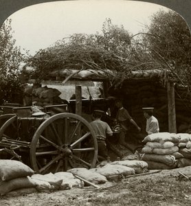 Posición de artillería, Primera Guerra Mundial, 1914-1918 de Realistic Travels Publishers