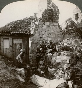 El Cuerpo Médico del Ejército Real en la estación de curación de Monchy, Francia, Primera Guerra Mundial, 1914-1918 de Realistic Travels Publishers