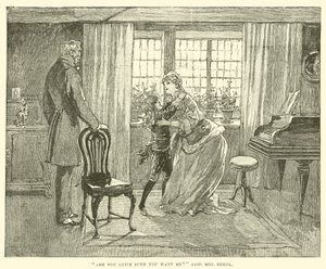 Ilustración para El Pequeño Lord Fauntleroy