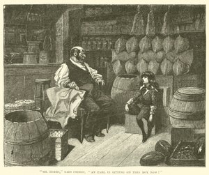 Ilustración para El Pequeño Lord Fauntleroy
