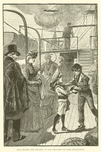 Ilustración para El Pequeño Lord Fauntleroy