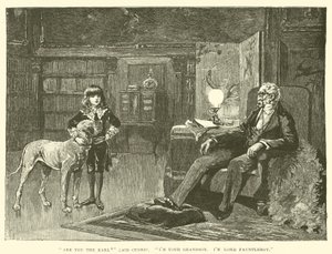 Ilustración para El Pequeño Lord Fauntleroy