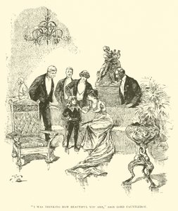 Ilustración para El Pequeño Lord Fauntleroy de Reginald Bathurst Birch