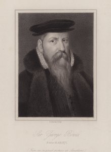 Sir George Bowes, soldado inglés (grabado) de Reginald Easton