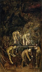 Sand Hogs, c.1938 (óleo sobre lienzo)