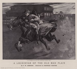 Un Lochinvar de la Llanura del Viejo (litografía) de Reginald Thomas Cleaver