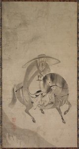 Su Dongpo montando un burro de Reietsu
