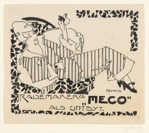 Meco de Rademaker para el desayuno de Reijer Stolk (signed by artist)
