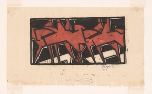 Jinetes a caballo de Reijer Stolk (signed by artist)