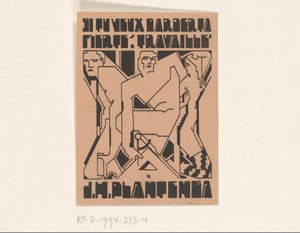 Ex libris de J. H. Plantenga