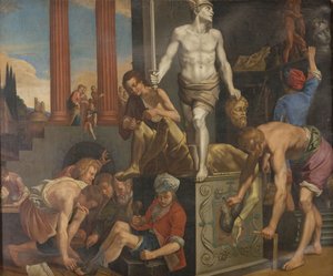 El estudio de un escultor de Reinhold Timm