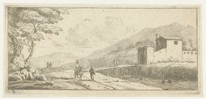 Paisaje con un hombre en un burro Varios Embarquements et autre Faicts (título de la serie) Varias embarcaciones y similares (título de la serie)