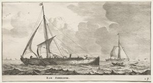 Barcos de Ámsterdam: Un mercante de Reinier Nooms