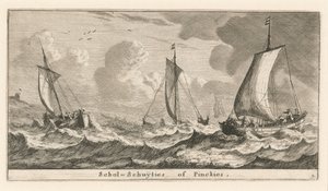 "Scholshuiten" o "Pinken" de Reinier Nooms, called Zeeman