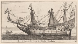 El "Salemander," un Mercante de las Indias Orientales