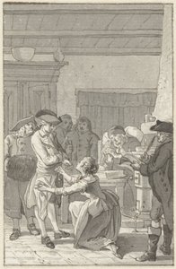 Ilustración para la novela Gustav Lindau