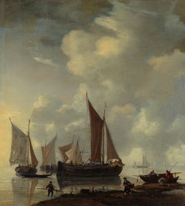 Escena costera, mediados del siglo XVII de Reinier Zeeman