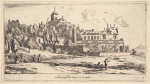 Vista de Conflans, siglo XVII de Reinier Zeeman