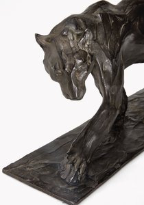 Pantera Caminando, Pata Trasera Levantada, c.1904
