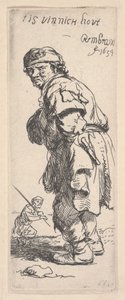 Mendigo hablando de Rembrandt van Rijn