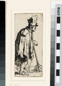 Mendigo con una mano tullida, c.1629 de Rembrandt van Rijn