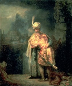 David y Jonatán de Rembrandt van Rijn