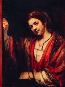 Retrato de Hendrickje Stoffels de Rembrandt Harmensz. van Rijn