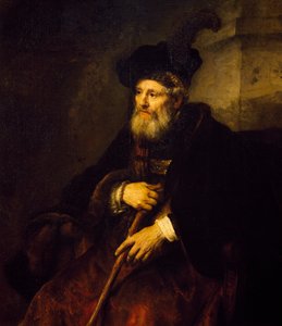 Retrato de un anciano de Rembrandt Harmensz. van Rijn