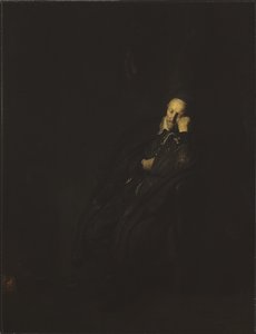 Retrato de un anciano, 1629 de Rembrandt van Rijn