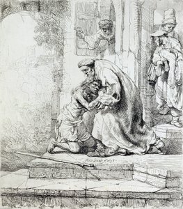 El regreso del hijo pródigo de Rembrandt van Rijn