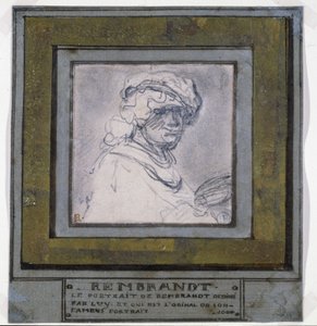 Autorretrato de Rembrandt van Rijn