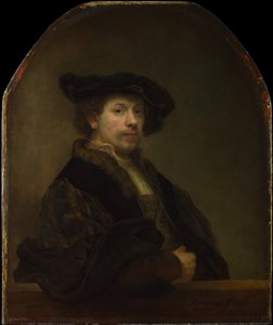 Autorretrato a los 34 años de Rembrandt van Rijn