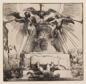 El Fénix o la estatua derrocada de Rembrandt Harmensz. van Rijn