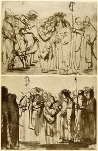 La burla de Cristo de Rembrandt van Rijn