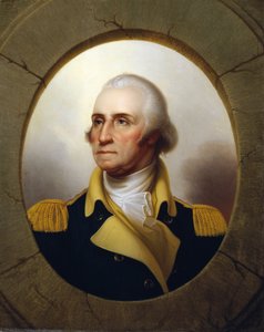 George Washington (tipo ojo de buey) de Rembrandt Peale