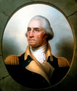 George Washington, primer presidente de Estados Unidos de Rembrandt Peale