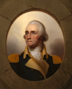 George Washington (tipo ojo de buey) de Rembrandt Peale